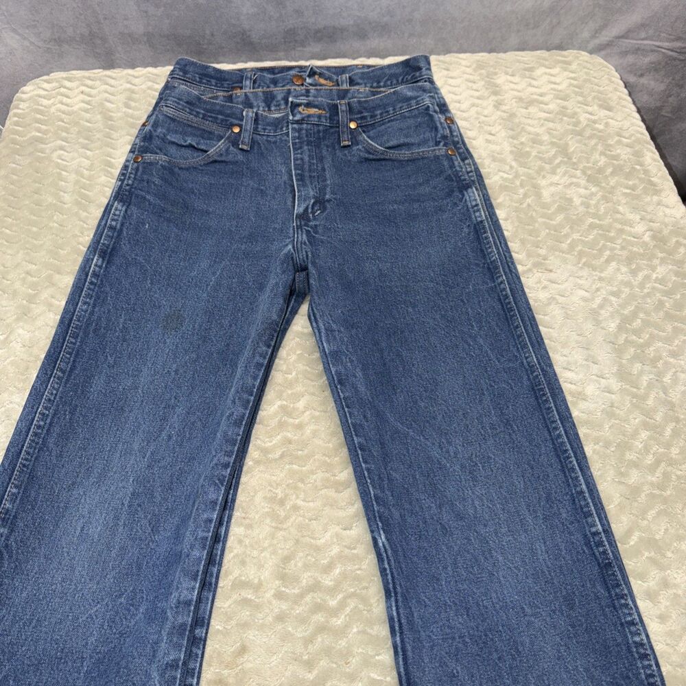 Wrangler Jeans Men 29x34 Blue 13MWZ Cowboy Cut Original Fit Denim Western